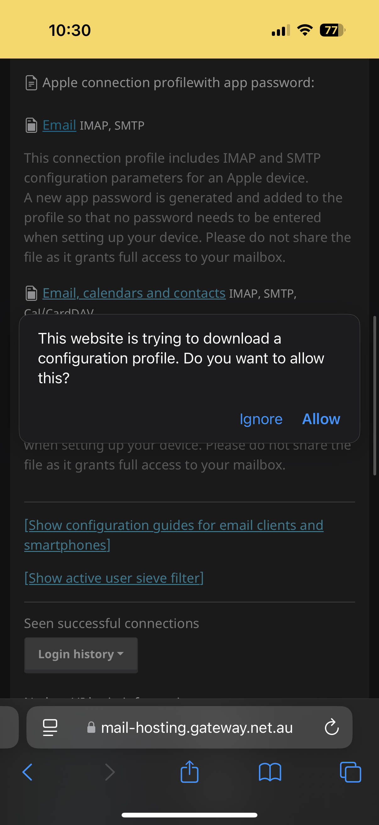 Download Profile